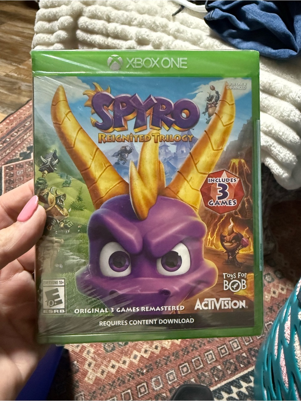 Spyro Reignited Trilogy Xbox One - Sealed brand new  Purple - Activision